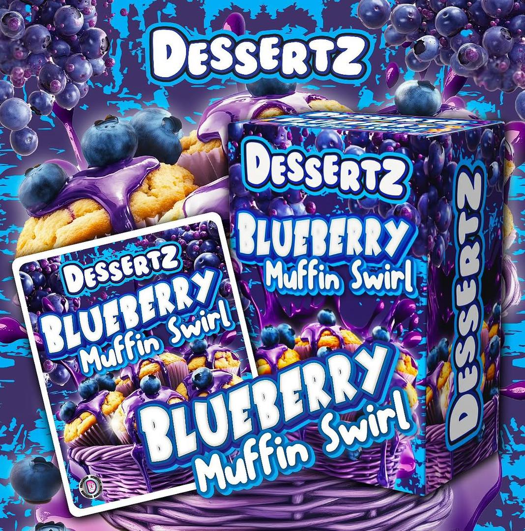 Dessertz Blueberry Muffin Swirl Strain